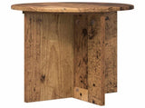 Plant Stand 2 pcs Old Wood 40 x 40 x 40 cm Engineered Wood 899733