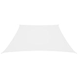 Sunshade Sail Oxford Fabric Trapezium 3/4x3 m White 135297