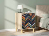 Bedside Cabinet OMMEN 2 pcs Sonoma Oak 36 x 33 x 60 cm 8007290