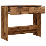 Console Table Old Wood 90x36x75 cm Engineered Wood 856945