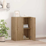 Office Cabinet Artisan Oak 70 x 32 x 77.5 cm Engineered Wood 869121