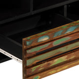 TV Cabinet 100x34x46 cm Solid Wood Acacia 377518