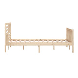 Bed Frame without Mattress Super King Solid Wood 3101168