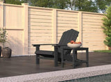 Garden Chair Anthracite HDPE , steel 3095701
