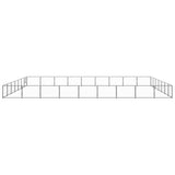 Dog Kennel Black 63 m Steel 3082181