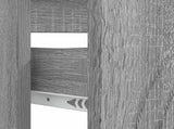 Bathroom Sink Cabinet ALKMAAR Grey Sonoma 82 x 41x 59 cm 896141