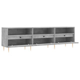 TV Cabinet Concrete Grey 150x30x44.5 cm Engineered Wood 831272