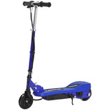 Folding Electric Kids Scooter Ride on Age 7-14, Blue/Black T3398P349433