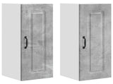 Dishwasher Panel Kalmar 2 pcs Concrete Grey 30 x 31 x 80 cm 884661