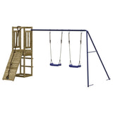 Outdoor Playset Impregnated Wood Pine 3155953