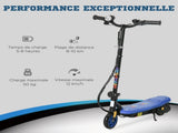 Foldable Electric Scooter, with LED Headlights, for Ages 7-14 Years, Blue T3398P349451