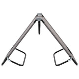 Sun Lounger Grey Strong steel frame & 600D polyester Standard 47757