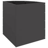 Corner Planter Black 45 x 45 x 50 cm Steel 883668