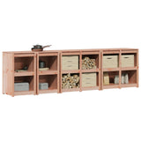 Outdoor Kitchen Cabinet MEPPEL 4 pcs Natural Douglas 3443808