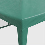 Party Tent with 12 Mesh Sidewalls Green 8x4 m HDPE 4010073