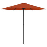 Garden Parasol with Base 230 x 230 cm Polyester Rectangular 42036180