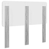 Headboard Grey Sonoma Engineered wood 887908