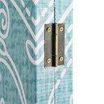 Folding Room Divider 200x170 cm Butterfly Blue 245887