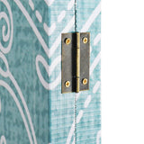 Folding Room Divider 200x170 cm Butterfly Blue 245887