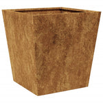 ZNTS Garden Planter 40x40x40 cm Weathering Steel 851064