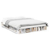 Bed Frame without Mattress White 150x200 cm King Size 3280468