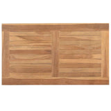 Coffee Table Brown 70 x 40 x 45 cm Solid teak wood 42002308