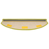 Self-adhesive Stair Mats 15 pcs Green 80 x 24.5 x 3.5 cm 42038662