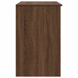 Desk Brown Oak 86x49x76 cm Engineered Wood 861829