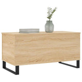 Coffee Table Sonoma Oak 90x44.5x45 cm Engineered Wood 830983