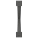 Dining Table Legs X-Shaped 3 pcs Anthracite 90x cm Steel 4012998