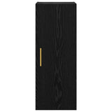 Wall Mounted Cabinet Black Oak 34.5 x 34 x 90 cm 882606