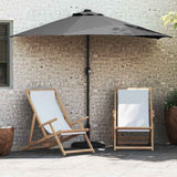 Garden Parasol Anthracite 294 x 150 x 224 cm 42003269