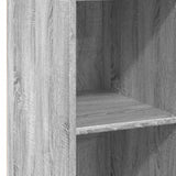 Highboard Grey Sonoma 40x41x124 cm Engineered Wood 846388