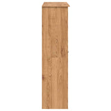 Wardrobe PANAMA Honey 169 x 50 x 185 cm Solid Pine Wood 42042134