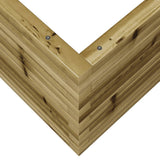 Garden Planter 60x60x45.5 cm Impregnated Wood Pine 847252