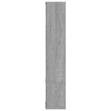 Wall Shelf Grey Sonoma 96x12x64 cm Engineered Wood 840805