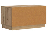 Bedside Cabinet Artisan Oak 62 x 34.5 x 44.5 cm Engineered Wood 895244