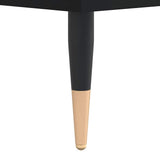 Bedside Cabinets 2 pcs Black 40x35x50 cm Engineered Wood 830655
