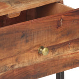 Bedside Table 40x30x50 cm Rough Acacia Wood 320915