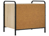Bedside Cabinet Sonoma Oak 48 x 36.5 x 60 cm Engineered Wood 8013532