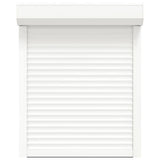 Roller Shutter Aluminium 80x100 cm White 144965