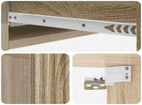 Wall-Mounted Side Table Sonoma Oak 59 x 34.5 x 17 cm 898487