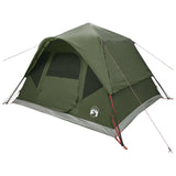 Instant Tent Olive Green 305 x 275 x 190 cm Polyester and Steel 42029019