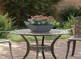 Garden Planter 5 pcs Anthracite 35 x 35 x 15 cm 873801