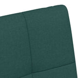 Dining Chairs with Wheels 2 pcs Dark green 58 x 65 x 94 cm 42017834