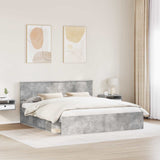 Bed Frame with Headboard Concerte 180 x 200 cm Engineered wood 3407844