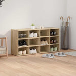 Shoe Cabinet Sonoma oak 103 x 30 x 51 cm Engineered wood 808705