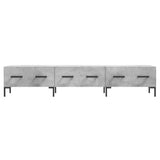 TV Cabinet Concrete Grey 150x36x30 cm Engineered Wood 829160