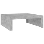 Coffee Table Concrete Grey 100x100x35 cm Engineered Wood 808571