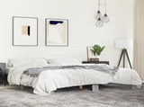 Bed Frame without Mattress Grey Sonoma 160x200 cm 3280230